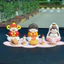 Mô hình bàn thờ Thổ địa, Ông thọ, Quan âm ngàn tay chibi trang trí để bàn, taplo ô tô, cầu may mắn, tài lộc