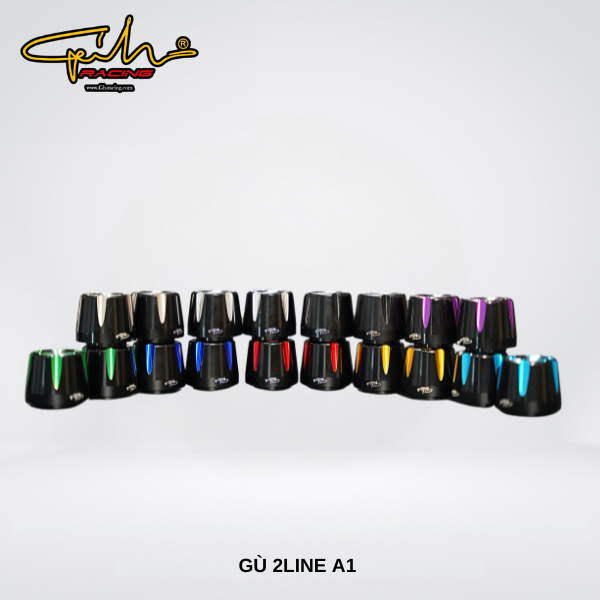 Gù/ GùTay Lái 2LINE A1 GH-RACING - Cho các dòng xe SỐ Và TAY GA Phụ ...