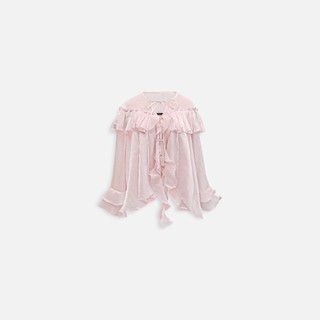 Áo Nữ Flowy Silk Layering, Chất Vải Lụa Gân Thoải Mái, WKI064, SOME HOW STORE