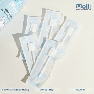 Gạc răng miệng cho bé dạng que Molli