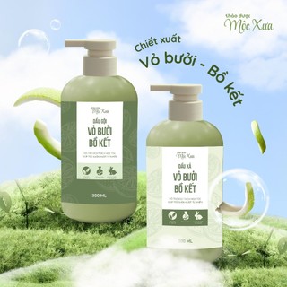 Bộ Gội Xả Mộc Xưa 300ml – Thảo Dược Truyền Thống, Làm Sạch – Dưỡng Tóc – Ngừa Gàu Hiệu Quả