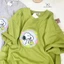 Áo thun nữ YUSTUDIO 3158 cotton khô, áo phông nữ form rộng tay lỡ mẫu Snooppy Mùa Hè