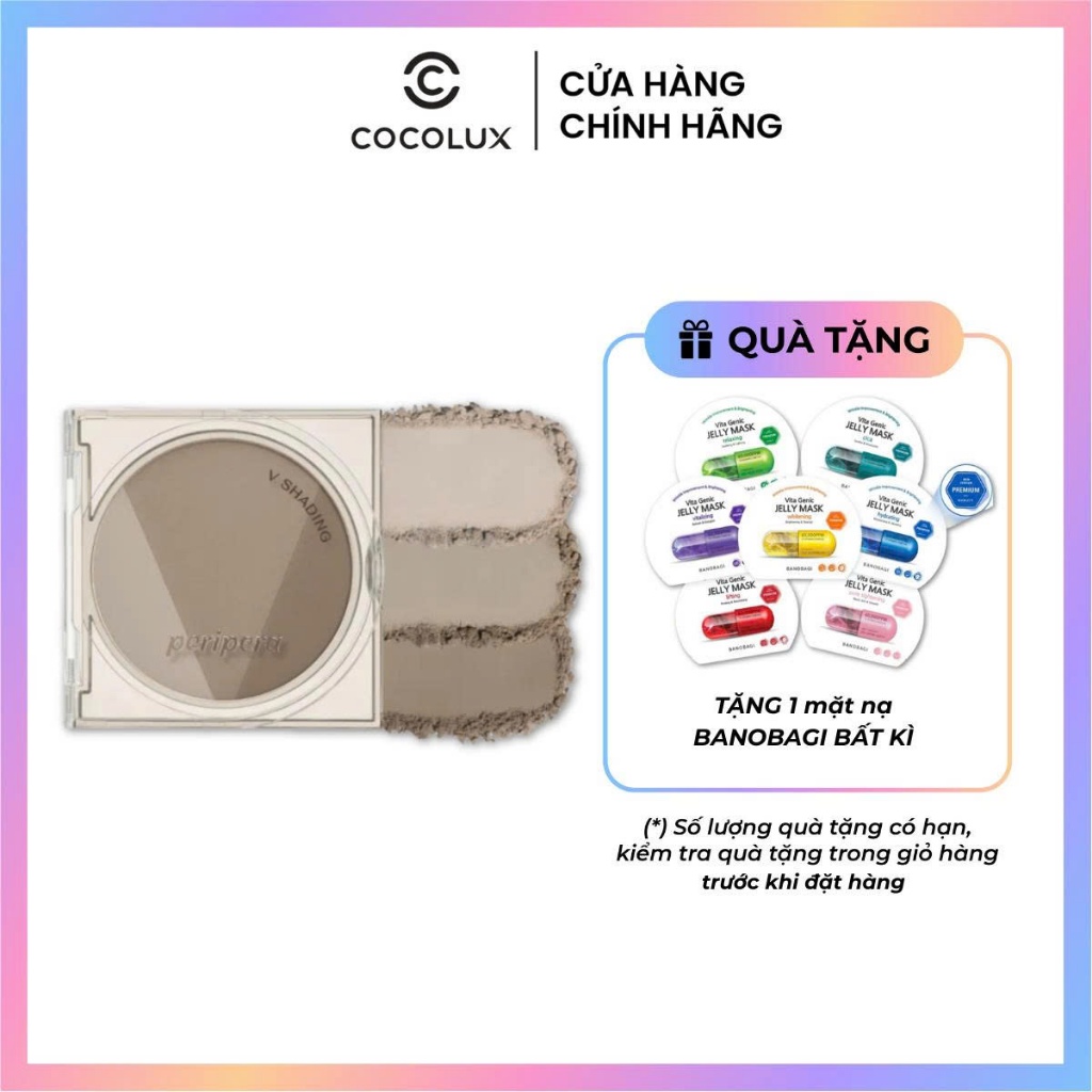 Bảng Phấn Tạo Khối Hiệu Ứng Tự Nhiên Peripera V Shading 9.5g