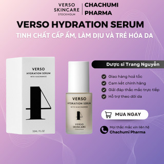 Tinh Chất Cấp Ẩm Verso Hydration Serum Làm Dịu Da Nhạy Cảm,Phục Hồi Da Mất Nước 30ml