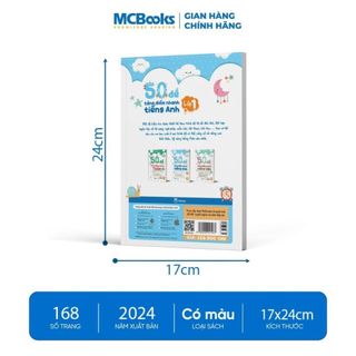 Sách - 50 Đề Tăng Điểm Nhanh Tiếng Anh Lớp 1