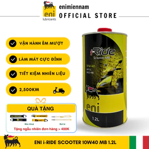 Nhớt Eni I-Ride Scooter 10W40 chuyên dụng cho xe Vespa/Piaggio