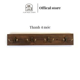 Móc treo gỗ kim loại gắn tường Oabu phong cách decor vintage cổ điển MG 04