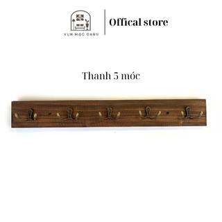 Móc treo gỗ kim loại gắn tường Oabu phong cách decor vintage cổ điển MG 04