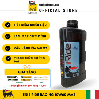 (Nhập khẩu) Nhớt Eni I-Ride Racing 10W60 (nhập khẩu Ý)