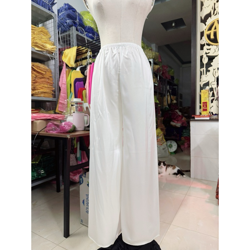 Quần lụa SATIN mặc kèm áo bà ba chất loại 1 mềm mịn mát | Shopee Việt Nam