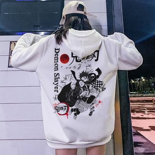 Áo hoodie nam nữ anime Kimetsu No Yaiba from rộng Unisex