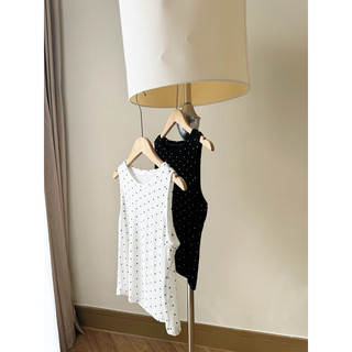Áo tanktop hoạ tiết chấm bi Ma Vie
