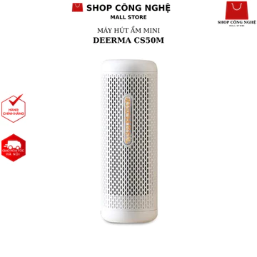Máy hút ẩm mini Deerma DEM CS50M Nhỏ gọn dùng cho tủ giày, máy ảnh, Hạt silica tái sử dụng -BH6tháng