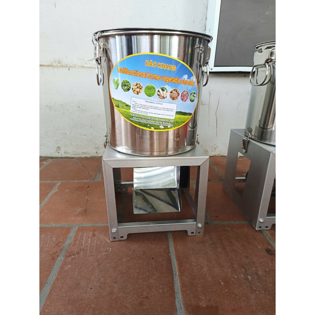 Máy băm thức ăn cho Gia súc Gia cầm Lợn Gà, Máy xay thức ăn chăn nuôi,băm rau-củ moto lõi đồng 750w