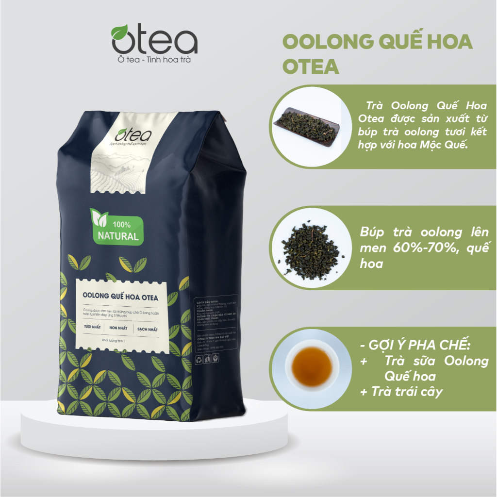 100gr Mẫu trà dùng thử phân loại trà ôlong, matcha