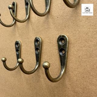 Combo 5-10 móc treo kim loại gắn tường Oabu 4.2cm phong cách cổ điển vintage 19a