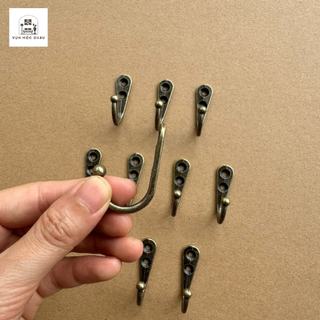 Combo 5-10 móc treo kim loại gắn tường Oabu 4.2cm phong cách cổ điển vintage 19a