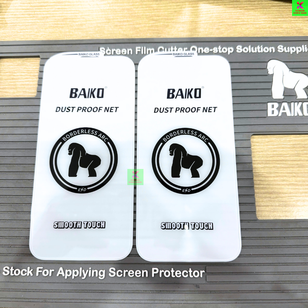 Cường lực iphone Baiko không viền Full màn hình ip 18 17 ProMax 17 Pro Air 17 16 ProMax 15 14 13 12 11 Pro Max X Xs Xr | BigBuy360 - bigbuy360.vn