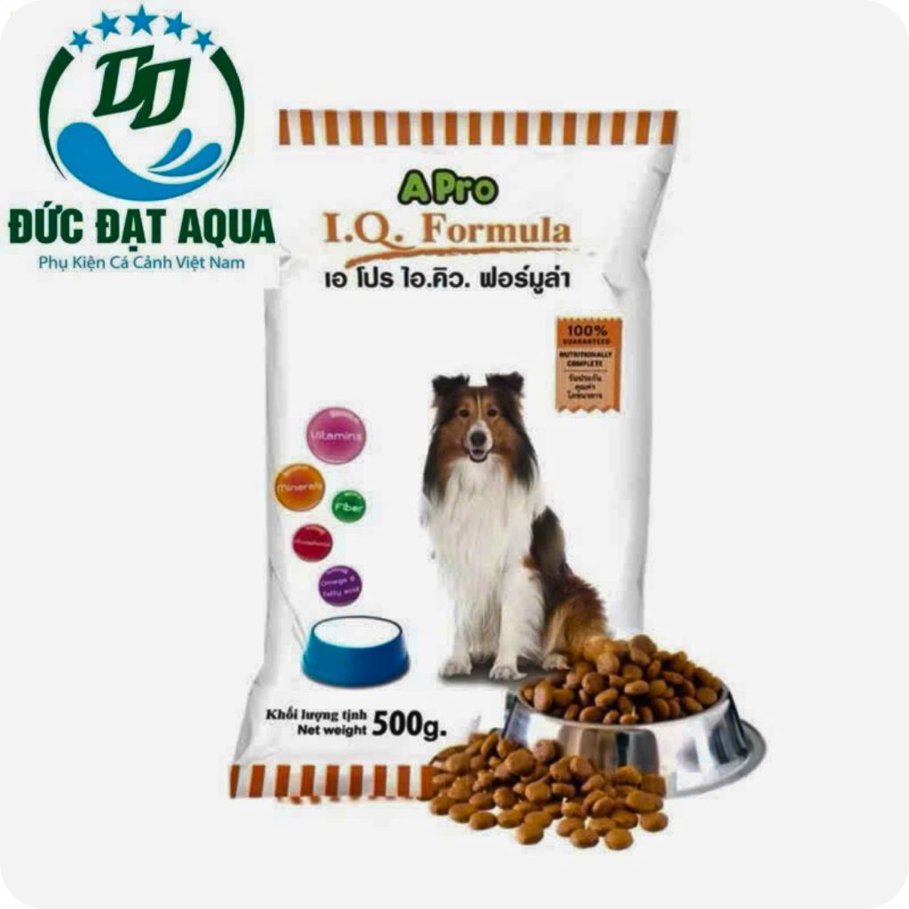 Thức Ăn Hạt Cho Chó Mèo Apro I.Q Formula Gói 500g date mới nhất nhập khẩu thái lan 5