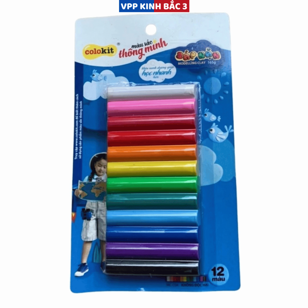 Đất Nặn Colokit Thiên Long Chất liệu an toàn cho trẻ nhỏ