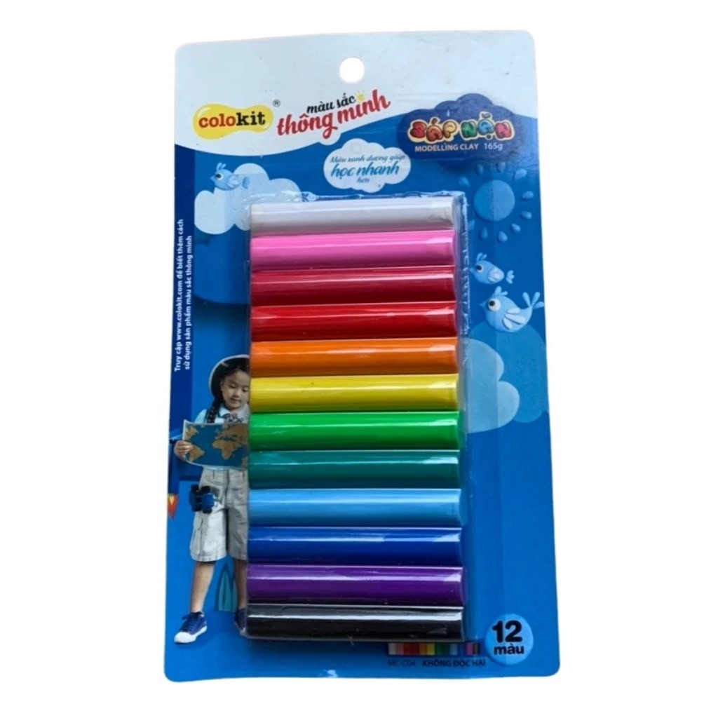 Đất Nặn Colokit Thiên Long Chất liệu an toàn cho trẻ nhỏ