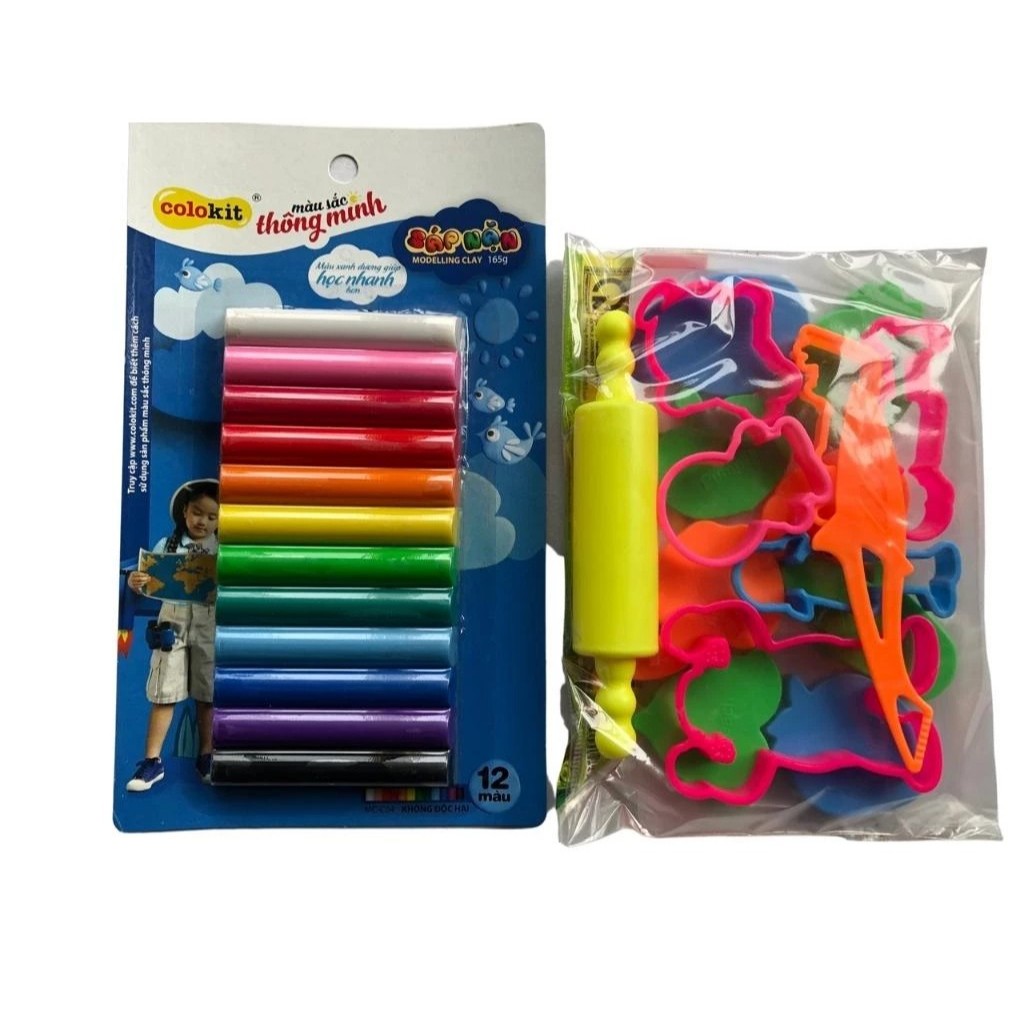 Đất Nặn Colokit Thiên Long Chất liệu an toàn cho trẻ nhỏ