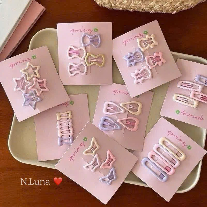Set 32 kẹp tóc cho bé gái