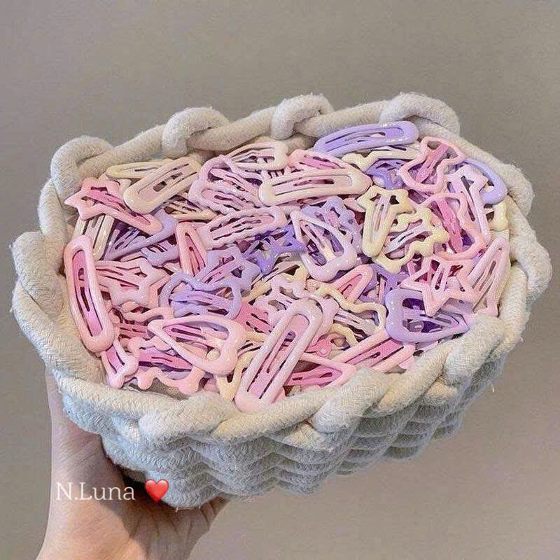 Set 32 kẹp tóc cho bé gái