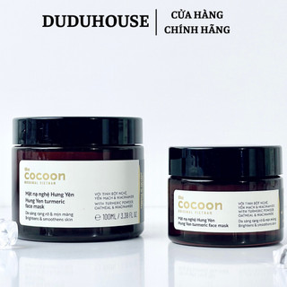 Mặt Nạ Nghệ Hưng Yên Cocoon Làm Sáng Da, Giảm Thâm Mụn, Dưỡng Da Mềm Mịn 100ml Duduhouse