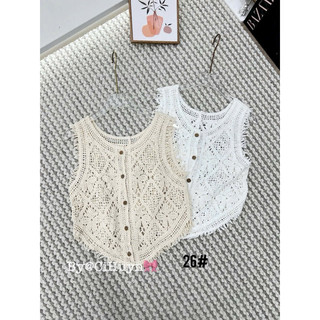 LT - Áo ren nữ sát nách vạt bầu dáng babytee siêu cưng, free size 1034