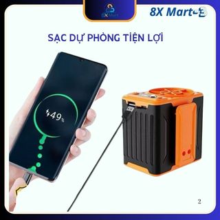 Quạt Đeo Thắt lưng F13 - Kiêm Sạc Dự Phòng ( siêu mát ) pin 10,000mah, sử dụng liên tục 12-30 tiếng