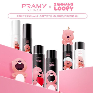 Xịt Khoá Makeup Pramy Cấp Ẩm, Mịn Lì, Căng Bóng Da Moisturizing Makeup Setting Spray (30ml, 100ml)