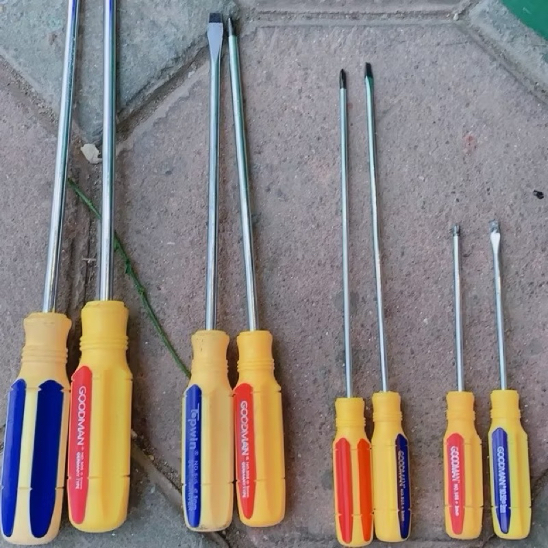 Tua vít sọc đủ size 3mm 4mm 5mm 6mm - Tô vít sọc