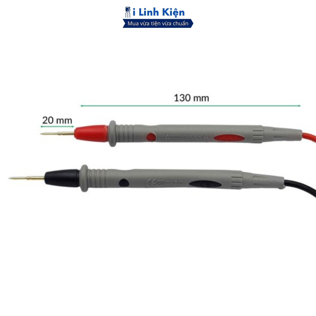 Dây đo đồng hồ vạn năng 1000V 20a chất lượng cao ilinhkien.