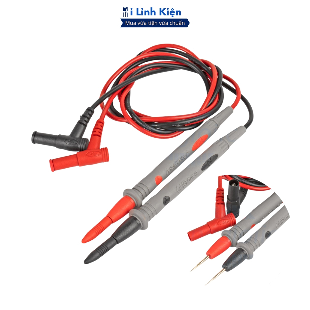 Dây đo đồng hồ vạn năng 1000V 20a chất lượng cao ilinhkien.