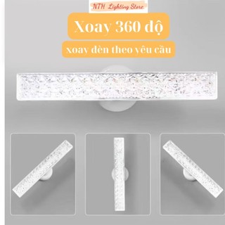 Bóng đèn LED siêu sáng pha lê 3 màu 28W dài 60mm,  chuôi xoáy vặn E27