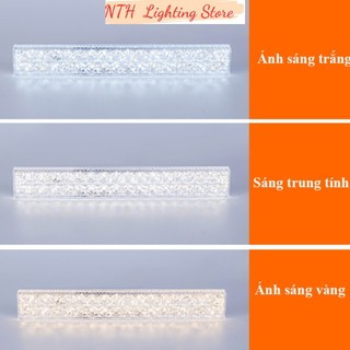 Bóng đèn LED siêu sáng pha lê 3 màu 28W dài 60mm,  chuôi xoáy vặn E27