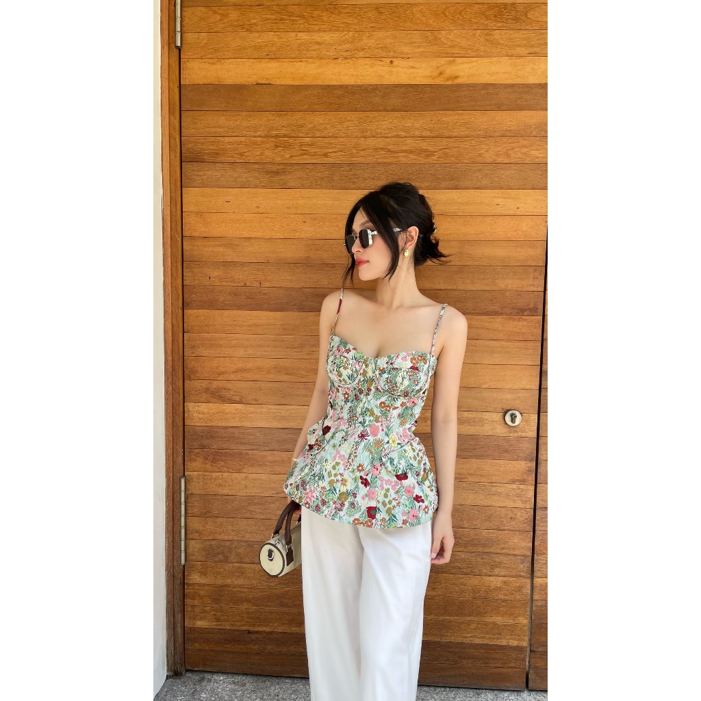 Flower Velvet Shirt - ORLI LABEL
