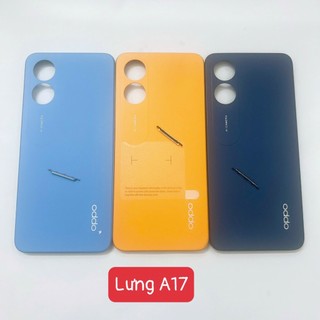 cph2477, Lưng vỏ oppo A17, nắp lưng, nắp pin, lưng pin, khung sườn, benzen, vỏ bộ oppo