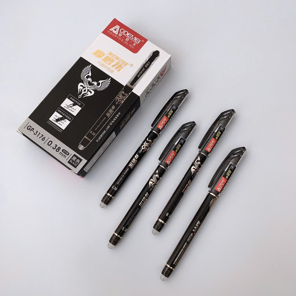 12 chiếc Bút bi nước 3176 có đầu tẩy (xoá được mực) cao cấp GP3176