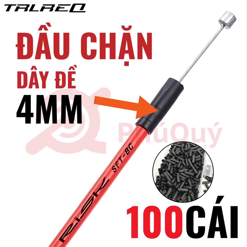 Đầu Chặn Dây Đề Dây Thắng 4mm/5mm 100PSC