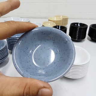 [Kho Sỉ] Combo 10 chén chấm nước tương, nước mắm, gia vị nhựa melamine nhựa cứng, khó bể nhiều màu.