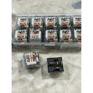 Rơ le 4 chân, 5 chân trong, vuông Max-100A 12v 24v.