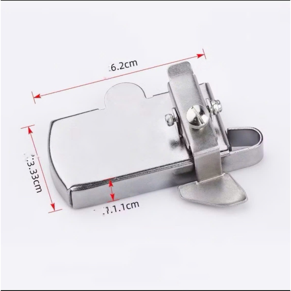 Cữ Nam Châm Ngắn Mẫu Mới Kẹp Ngang Đuôi Cong - Căn Thẳng, Căn Lề Đường May (1 Cái)
