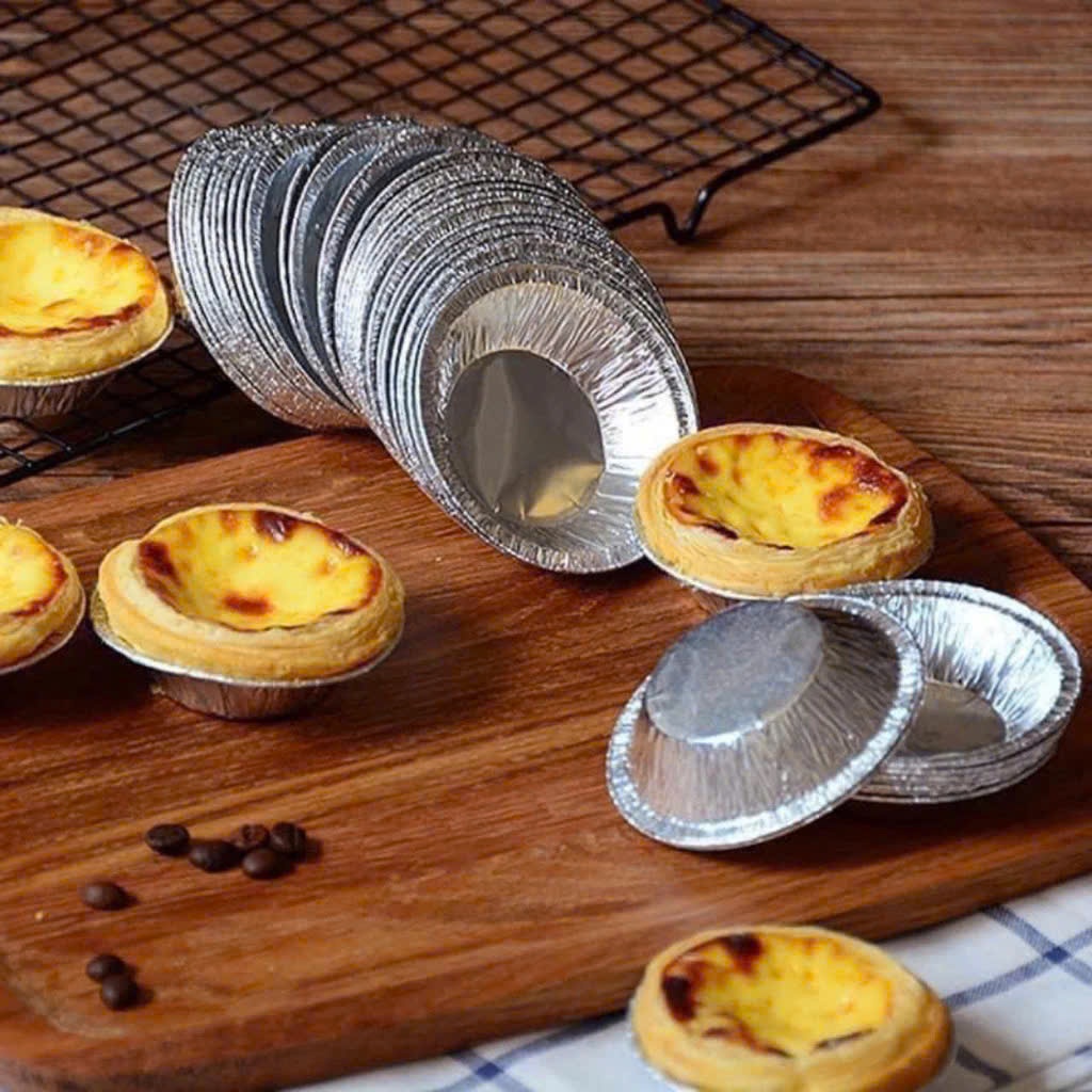 Set 100 Chén Bạc Nướng Bánh, Đựng Nước Chấm