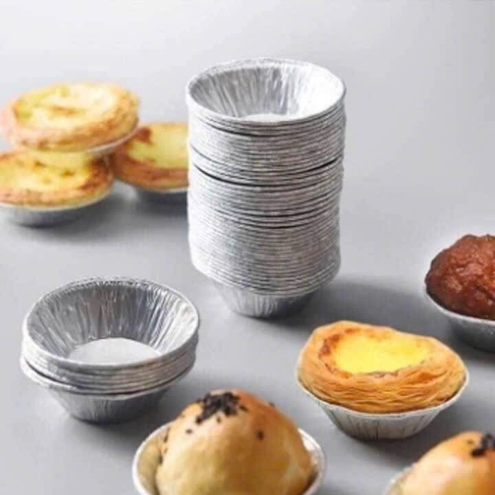 Set 100 Chén Bạc Nướng Bánh, Đựng Nước Chấm