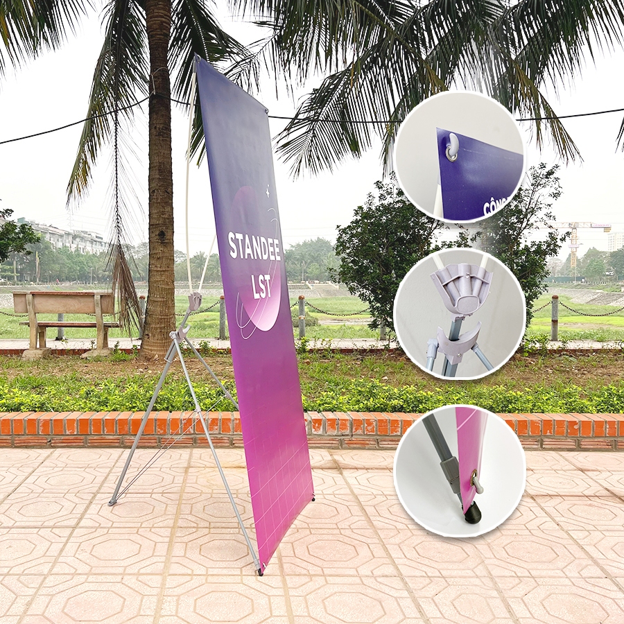 Standee Chữ X Đa Năng | Standee X Điều Chỉnh Kích Thước | Standee X ...