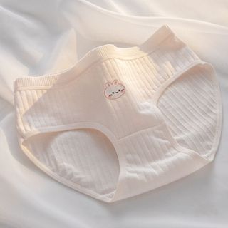COMBO 5 Quần lót nữ cotton kẻ sọc kháng khuẩn khử mùi Quần chíp nữ cạp vừa họa tiết cute DEVARI L566
