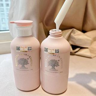 Cặp Dầu Gội Xả Hương Nước Hoa, Phục Hồi, Mềm Mượt Tóc Biotin Collagen Essence Hồng 500ml