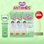 Combo 3 tã Quần Xua Muỗi Bobby Antimos – Hàng rào Sả tự nhiên Bye Muỗi 8H - M52/L50+2/XL48+4/XXL46+6